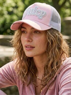NWT Juicy Couture Pink Pearl Cap